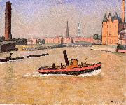 Marquet, Albert The Port of Hamburg oil painting